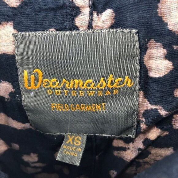 Madewell Wearmaster Field Jacket Bleach Print Utility Military Style Jacket XS - Picture 3 of 6